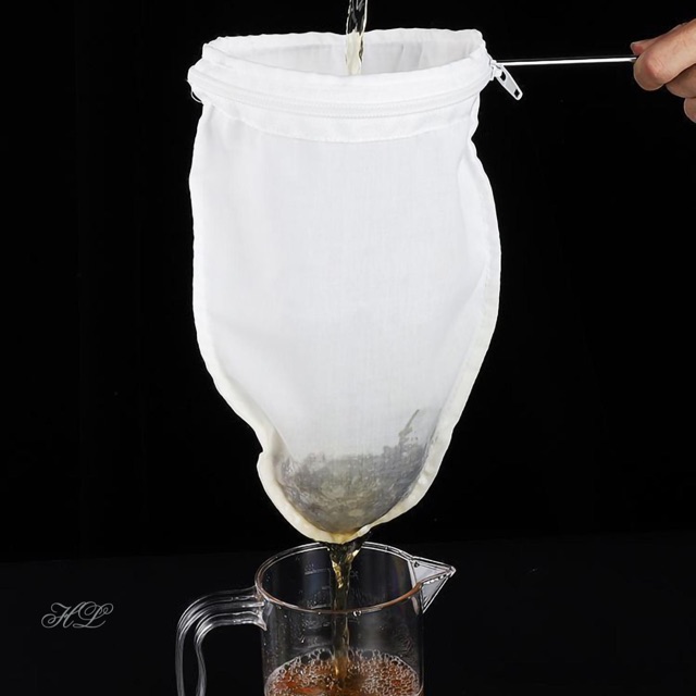 Vợt lọc trà - Cán Inox 304 | TÚI LỌC TRÀ | TÚI LỌC CAFE COLD BREW | TÚI LỌC CÓ CÁN | LỌC VẢI