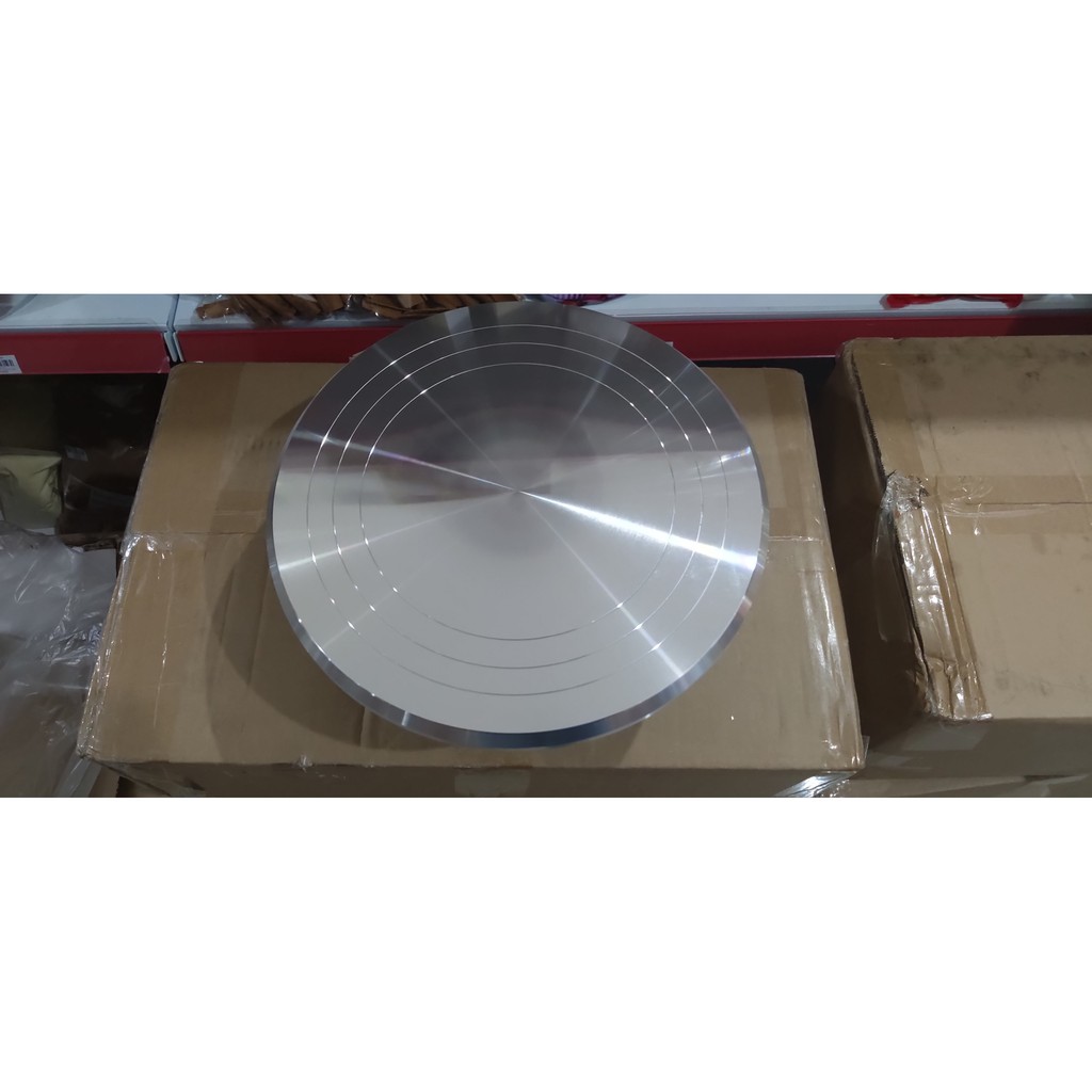 Bàn Xoay Hợp Kim Nhôm 12 Inch  Làm Bánh Kem