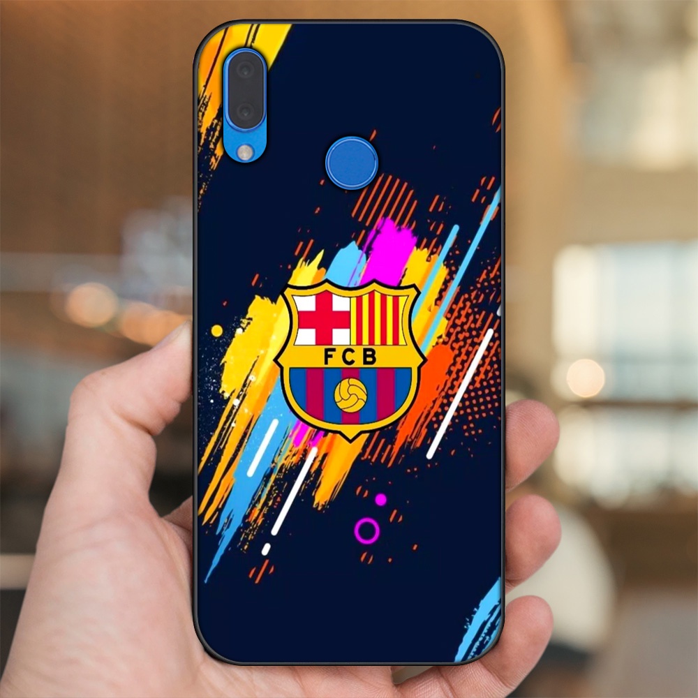 Ốp lưng Huawei Nova 3, Nova 3i, Nova 3e, P20 Lite viền đen in hình Barcelona Barca