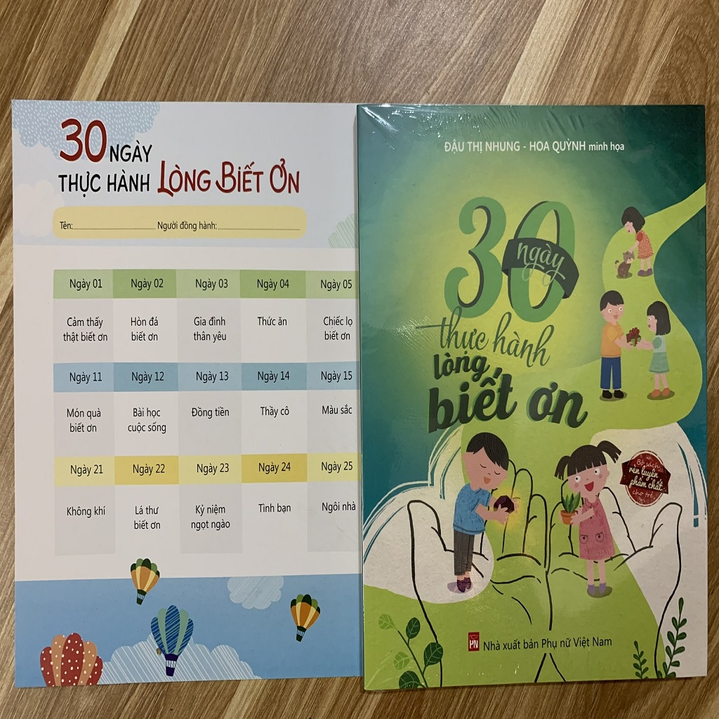 Sách - 30 ngày thực hành lòng biết ơn