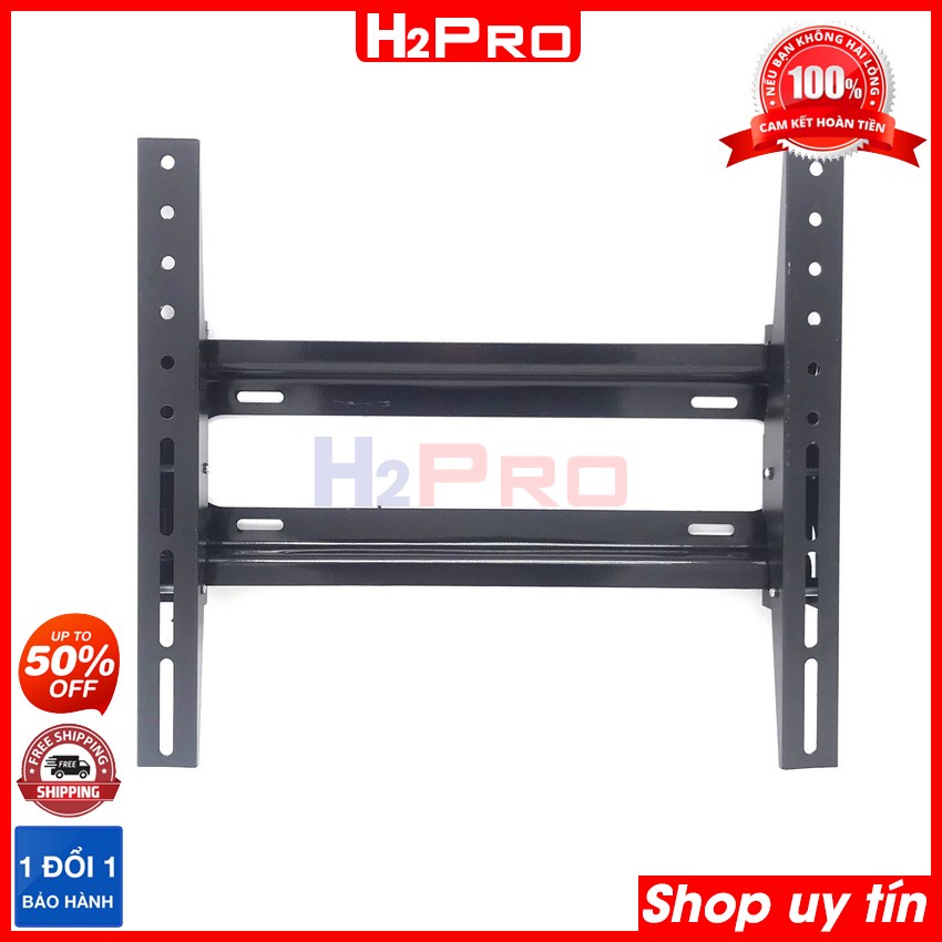 Giá Treo Tv Nghiêng 32-55 Inch Chắc Chắn Tiện Lợi, Khung Treo Tivi Gật Gù Hỗ Trợ Tv 32-40-50-55 Inch Tặng Ốc-H2pro Tech