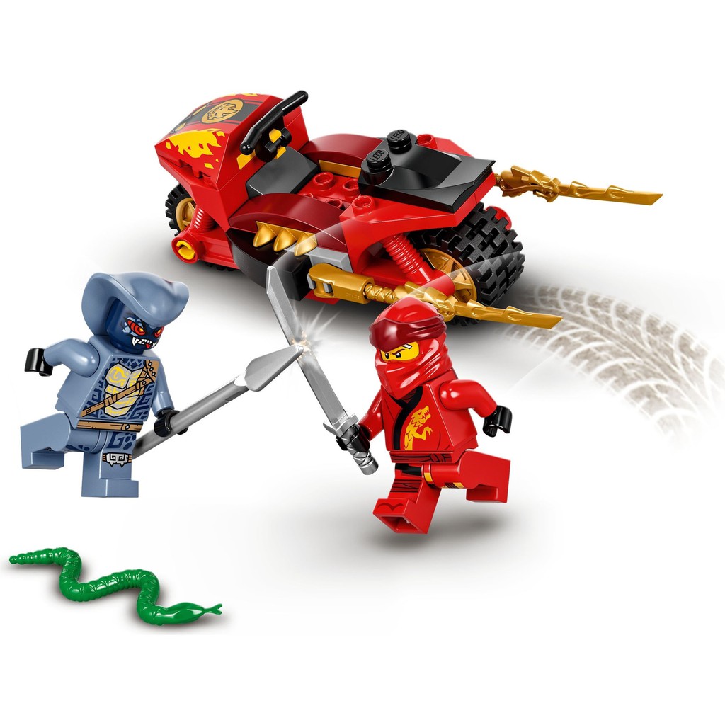 71734 Đồ chơi lắp ráp Iego Ninjago Legacy Kai's Blade Cycle - Xe địa hình của Kai
