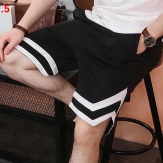 Quần short unisex 2V nam nữ chất poly 2 da dày dặn, co giãn 4 chiều