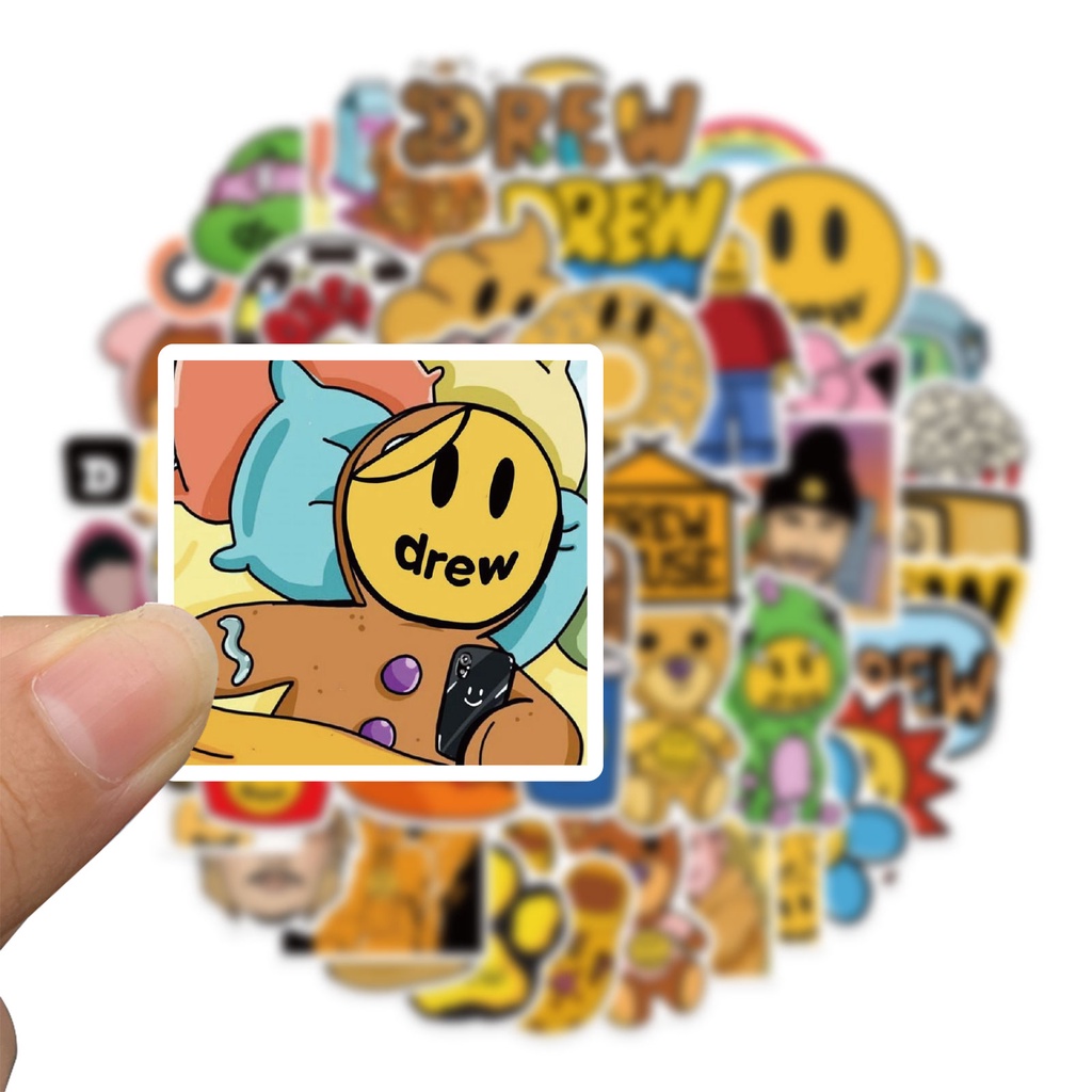 Set 10/25/50 miếng dán graffiti kiểu dáng đa dạng chống thấm nước trang trí hành lý/xe đạp DIY