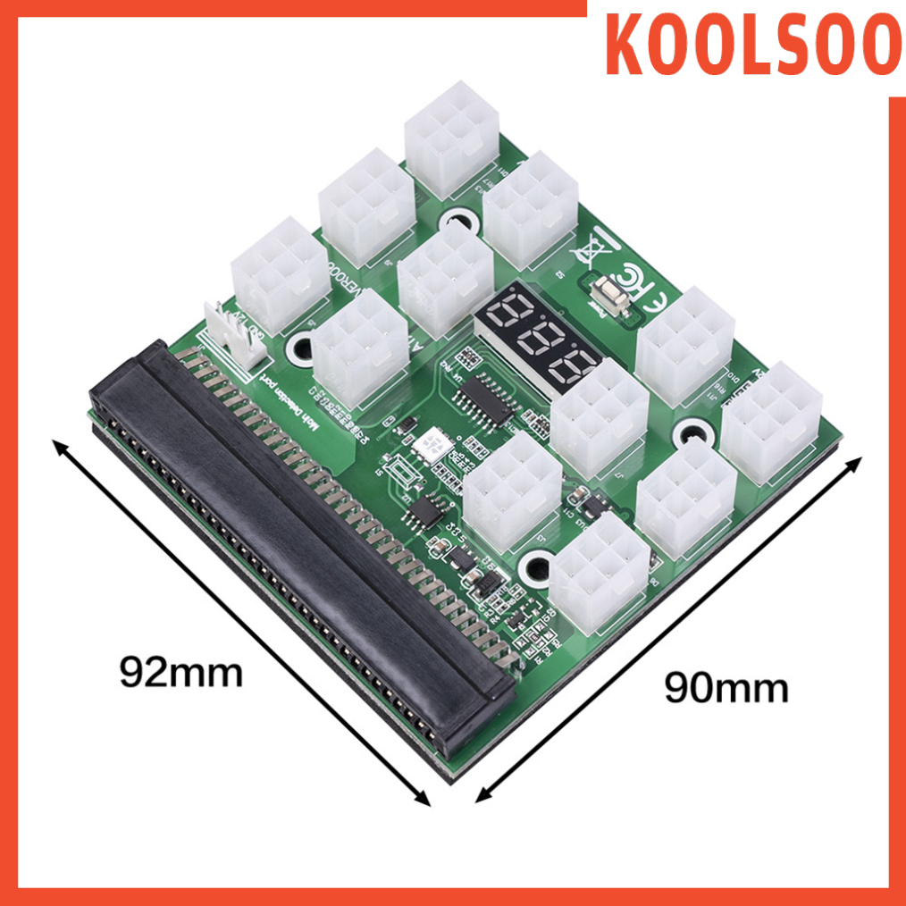 Bo Mạch Chuyển Đổi Nguồn Điện 12v 12 6 Pin Sang 6 + 2 Pin Cho Máy Đào Bitcoin