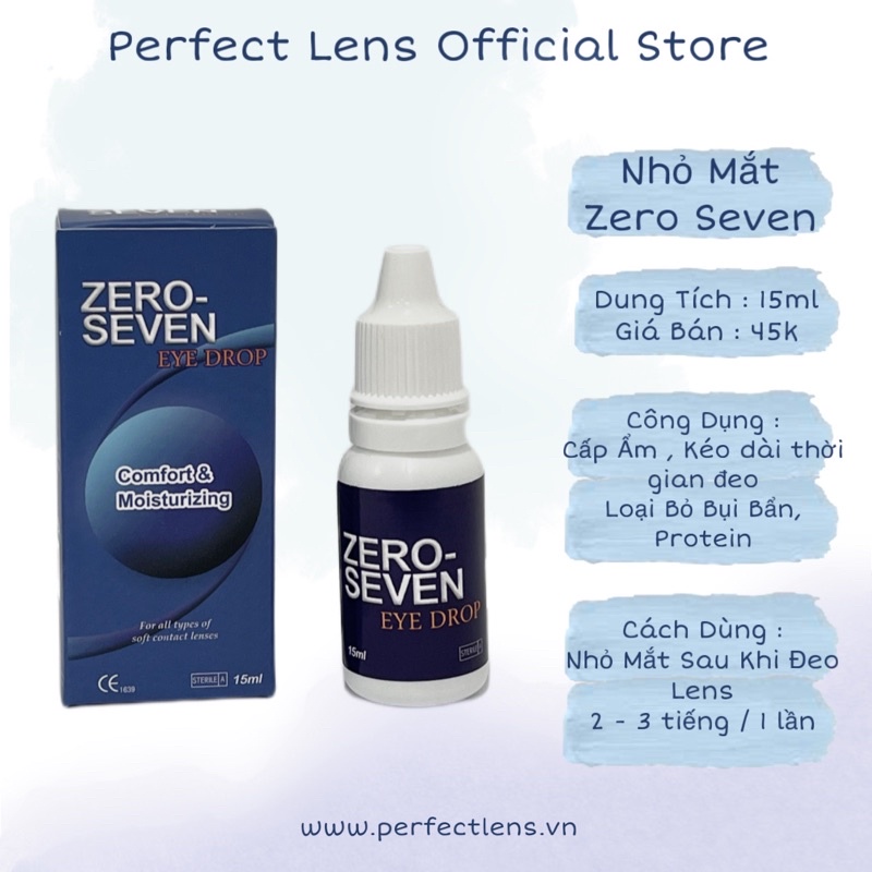 Nước Ngâm và Nhỏ Mắt Lens , Kính Áp Tròng The View cho Mắt Nhạy Cảm Giá Sale