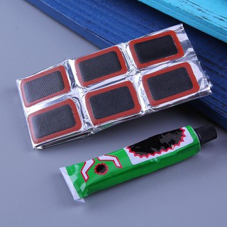 Set 48 miếng vá săm xe đạp kèm tuýp keo dán