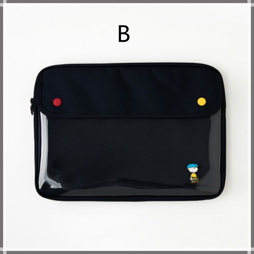 Túi đựng laptop hình hoạt hình Snoopy dễ thương phong cách Hàn Quốc