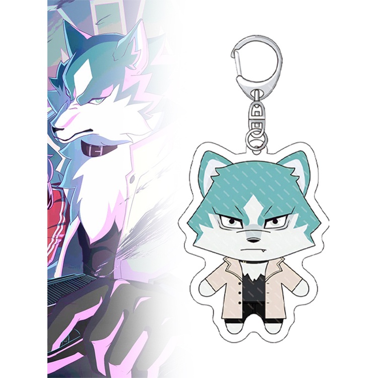 Móc Khóa Hoạt Hình Anime Kawaii BNA Shirou Ogami Wolf