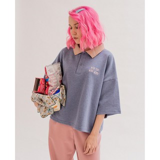 [Mã FATHANG5 giảm 10K đơn 50K] WEIRD CROP SWEATER - Freesize