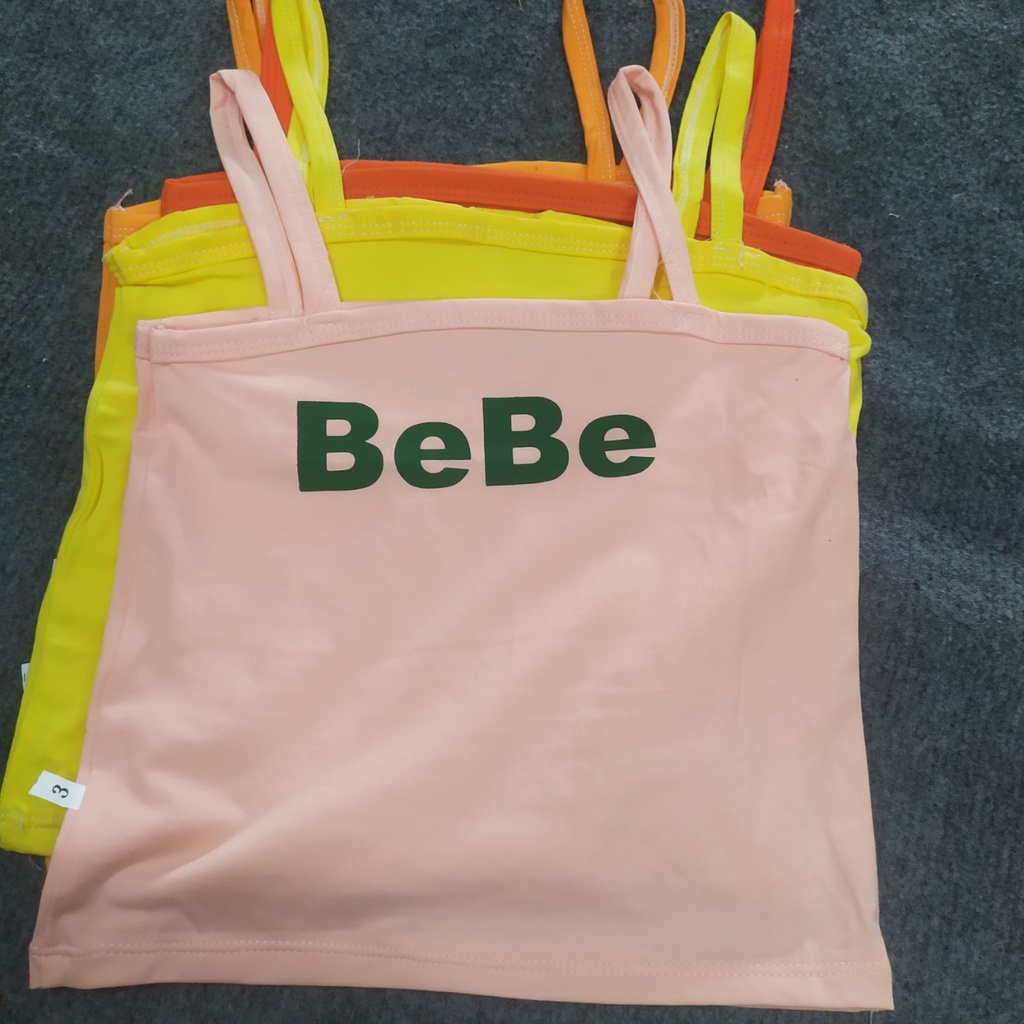 Áo 2 dây xinh xắn dễ thương cho bé gái 10-22kg- mẫu BEBE
