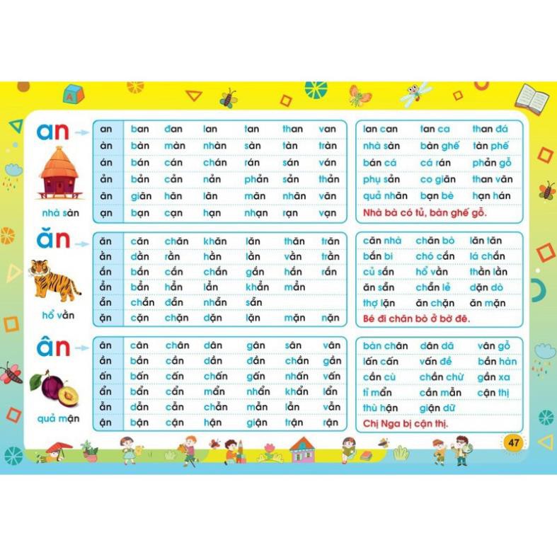 Tập Đánh Vần cho bé 4-6 tuổi (PB 2021)