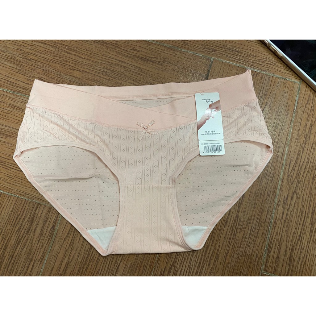 Quần lót bầu SPRING su thông hơi đính nơ Jasmine baby (QL2-hàng cao cấp)