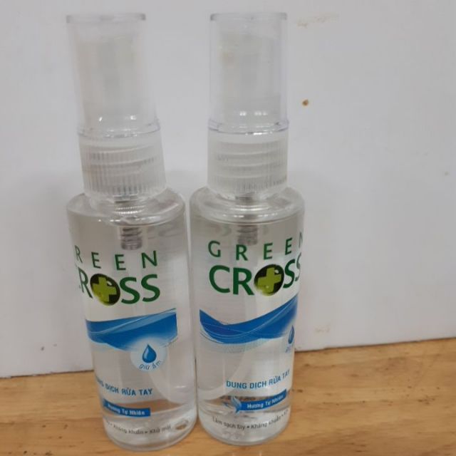 Dung dịch Rửa Tay Green Gross dạng xịt (70ml): vệ sinh tay không cần dùng nước