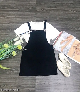 Váy yếm jean giãn Bigsize 30-41