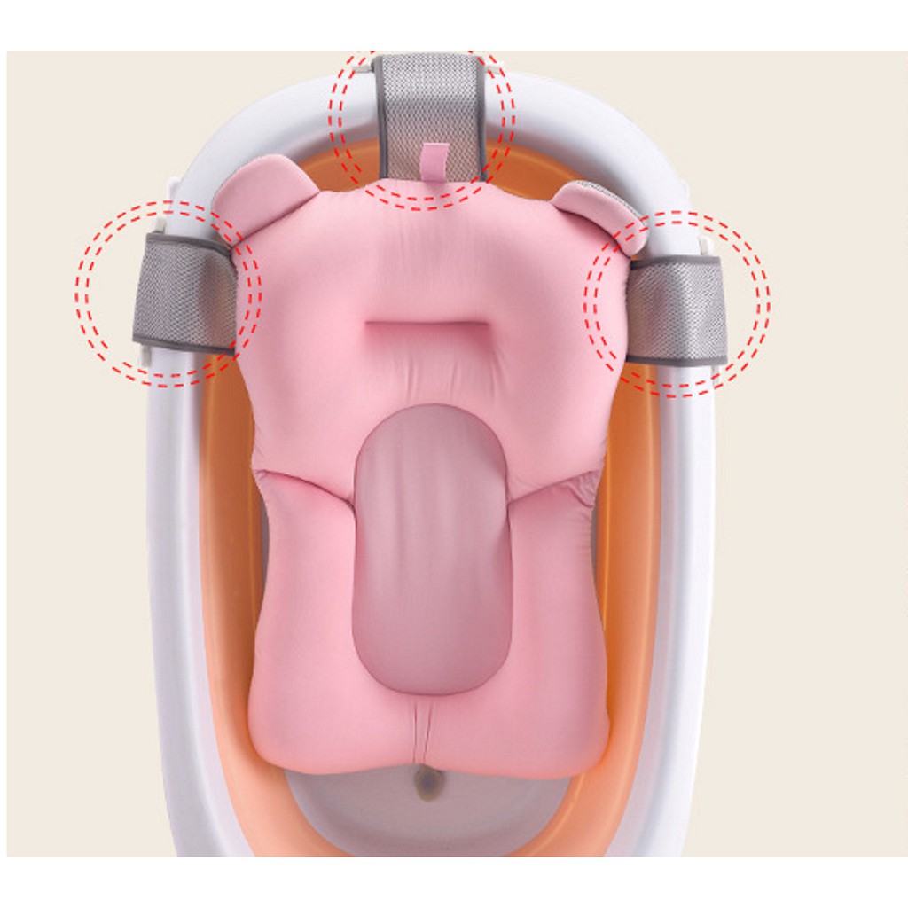 Phao Nệm hỗ trợ tắm trẻ sơ sinh (Hàng cao cấp)