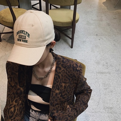 Mũ Lưỡi Trai Họa Tiết Thêu Phong Cách Hàn Quốc Cho Nam Nữ