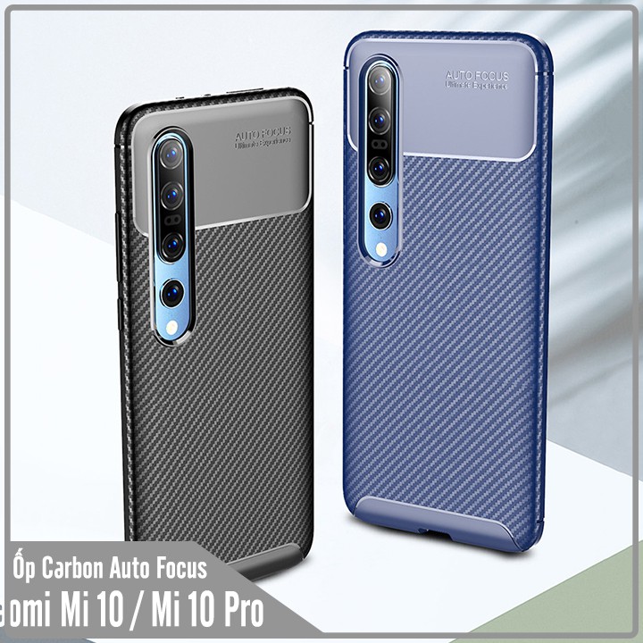 Ốp lưng Xiaomi Mi 10 / Mi 10 Pro chống sốc Carbon Auto Focus