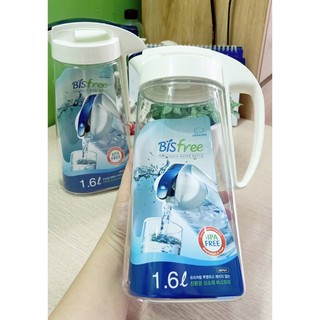Bình nước lock lock one touch bisfree nhựa tritan, dung tích 1.6l, abf 631