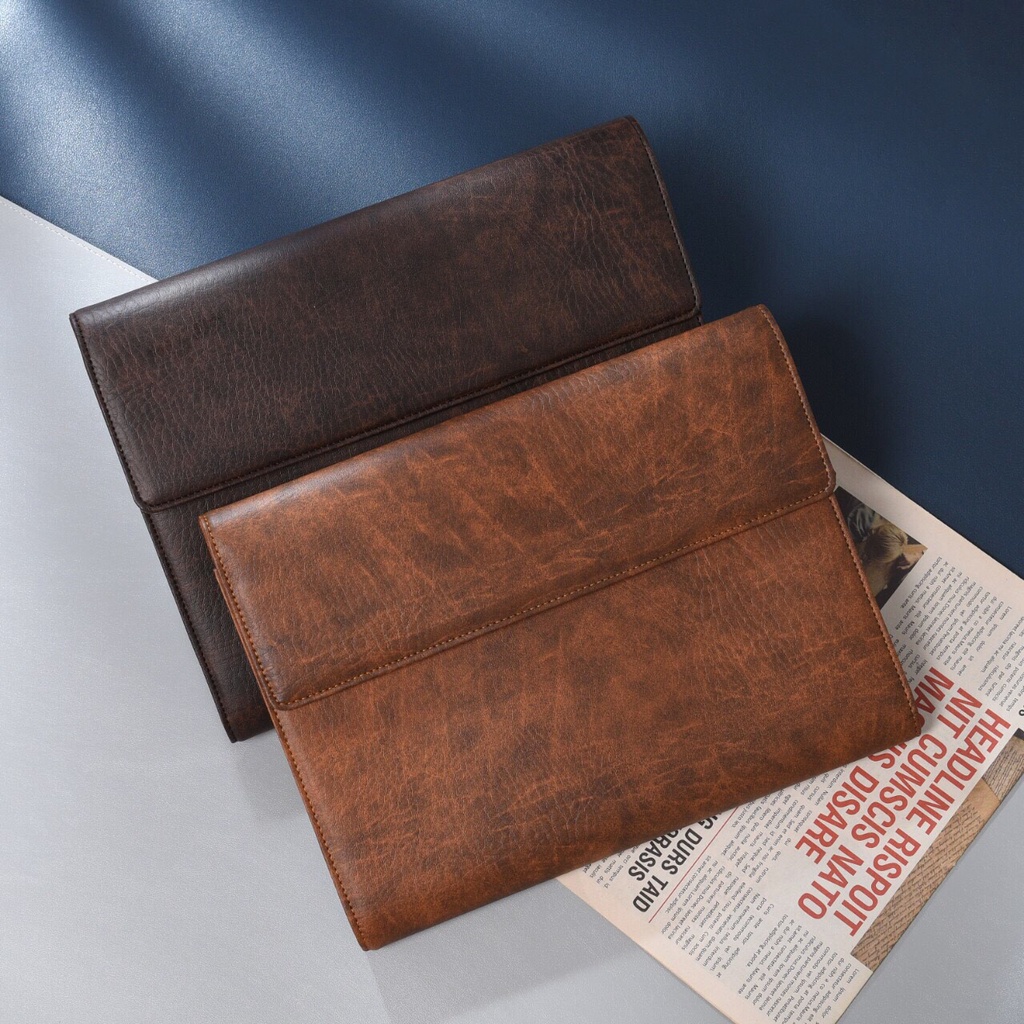 Cặp tap cầm tay, cặp tài liệu, cặp macbook da PU - H2leather