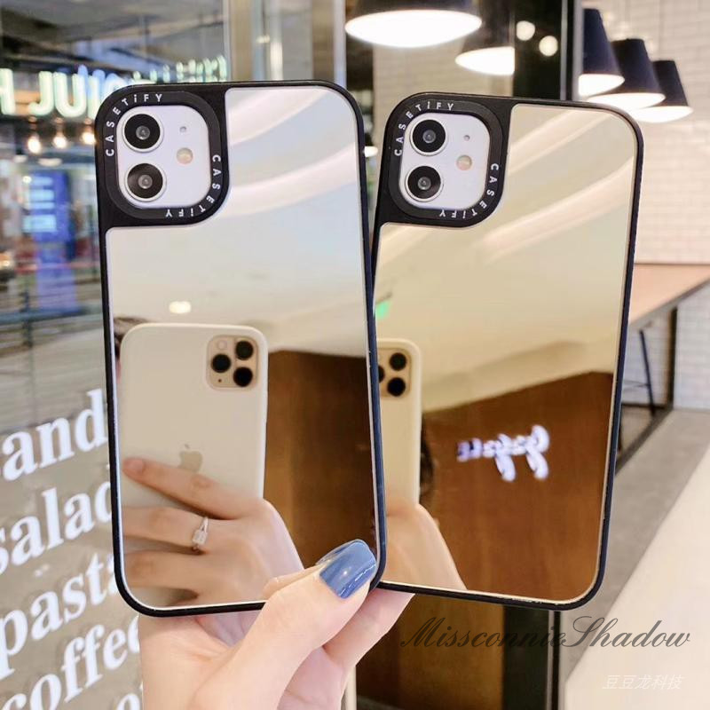 CASETiFY Rear Case Mirror Effect For iPhone 11 11pro 11promax iPhone XR  X XS XSMAX iPhone 6 6s  7 8 plus