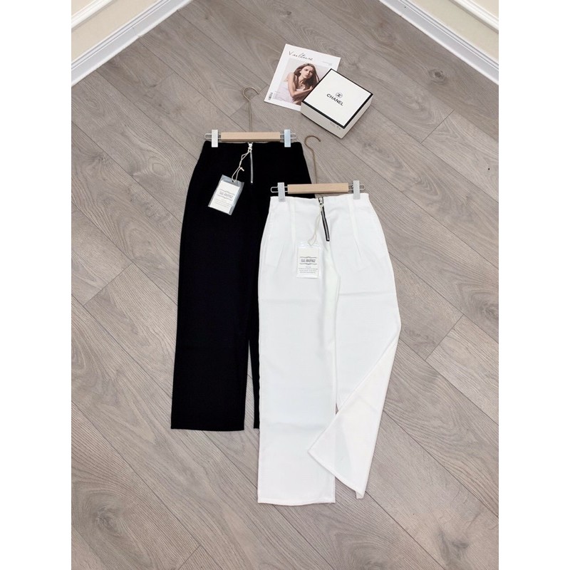 Quần Ống Rộng🌸 Quần Cullotes dáng rộng lưng cao Khóa Trước Không Cúc, Dáng Công Sở So Hot | BigBuy360 - bigbuy360.vn