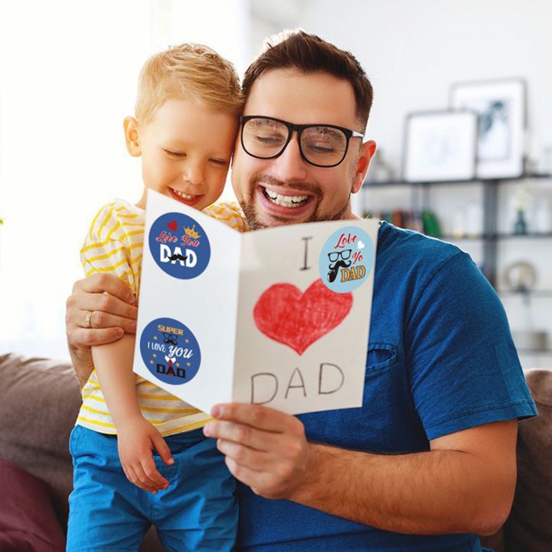 Set 64 Miếng Dán Chữ Happy Father s Day 4 Trang Trí Bánh Cupcake