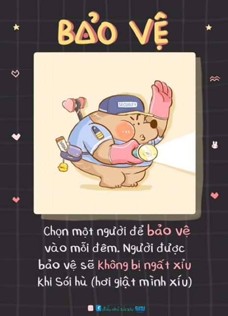 Bộ Ma sói one night phiên bản cute ❤️