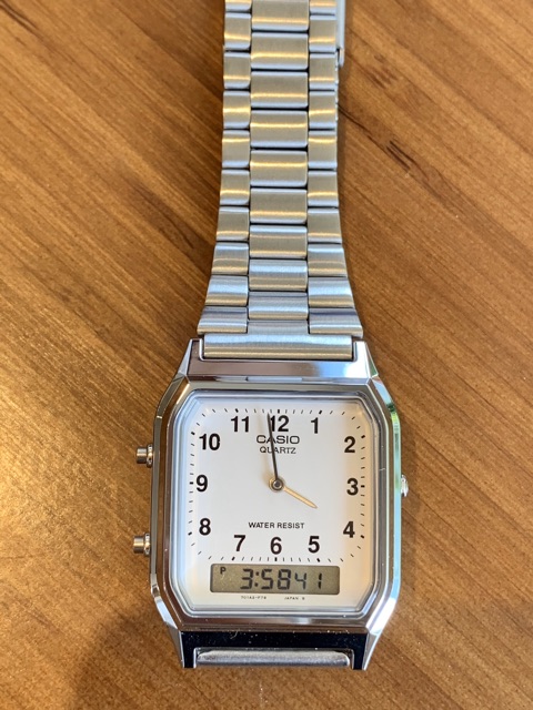 Đồng hồ casio AQ230 nam