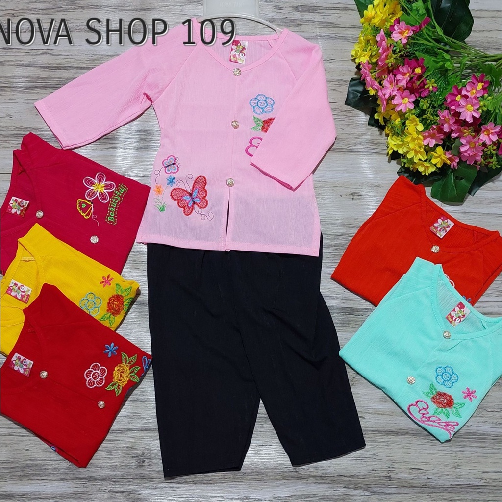 Bộ Áo Quần Bà Ba Truyền Thống Bé Gái - NOVA SHOP