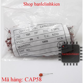 Tụ gốm 100pF (101)