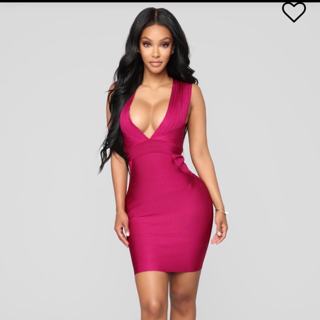 Đầm Fashion NoVa (body băng quấn)