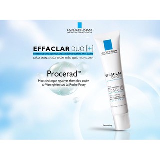 [BẢN NHẬP KHẨU]  Kem làm giảm mụn La Roche Posay Effaclar Duo+