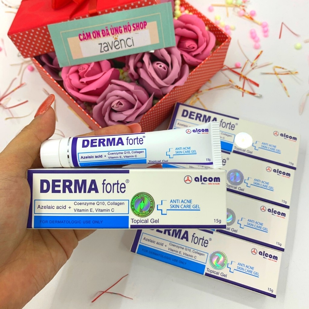 DERMA FORTE Kem giảm mụn mờ thâm dạng gel, Hàng Chính Hãng (15g) | BigBuy360 - bigbuy360.vn