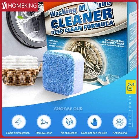 Viên sủi bọt vệ sinh máy giặt siêu sạch tiện dụng