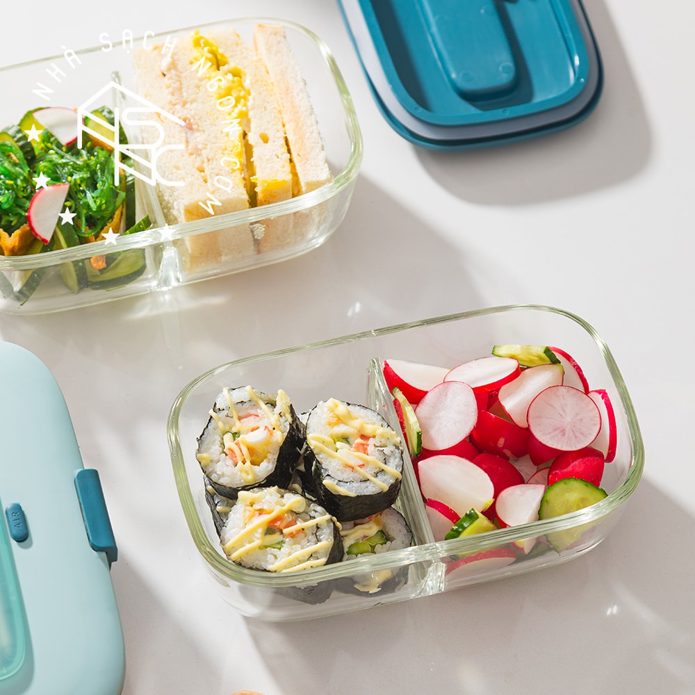 Hộp cơm thuỷ tinh kèm đũa SY2110