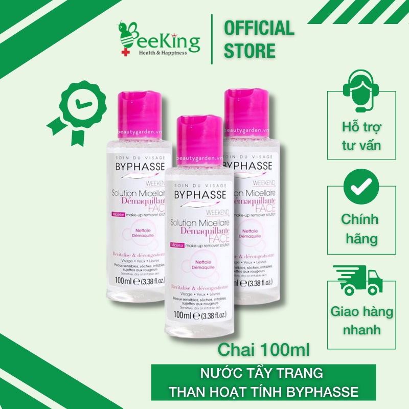 Nước Tẩy Trang Byphasse An Toàn Cho Mọi Loại Da 100ml | BigBuy360 - bigbuy360.vn