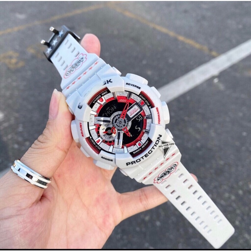 Đồng hồ nam G 110 bảng đặt biệt, thể thao kim điện tử, size 42mm