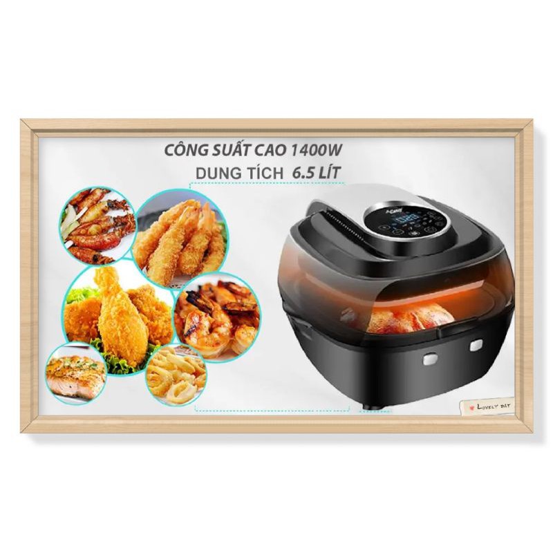 Nồi Chiên Không Dầu Cao Cấp CANZY CZ_FR06A