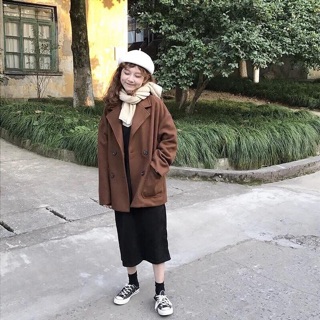 ÁO KHOÁC DẠ HÀN QUỐC