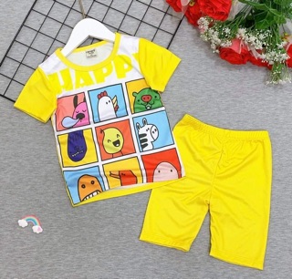 Bộ lửng thun lạnh bé gái size 20-38kg