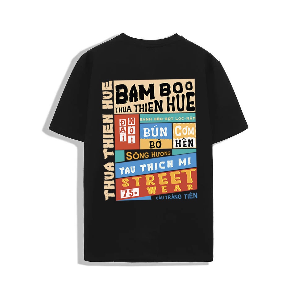 ÁO THUN HUẾ UNISEX ÁO PHÔNG HUẾ FORM RỘNG 2021 | BigBuy360 - bigbuy360.vn