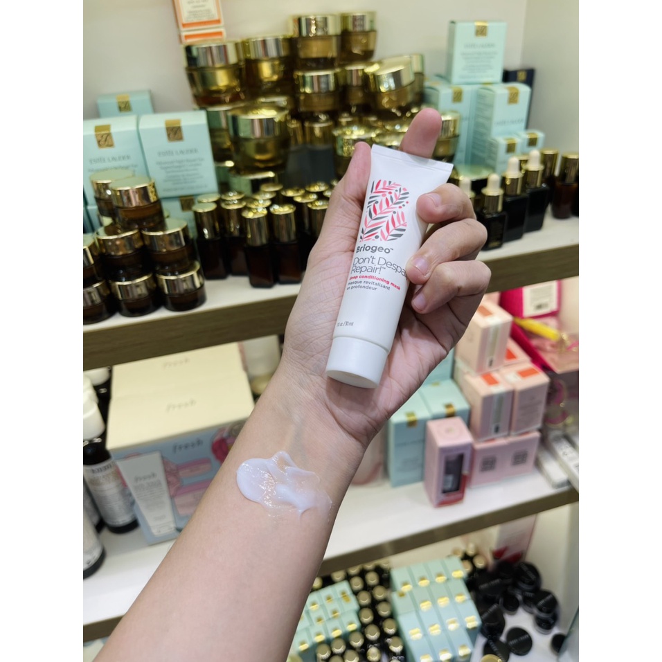 [TRAVELSIZE 30ML ] MẶT NẠ Ủ TÓC KHÔNG SILICONE BRIOGEO DON’T DESPAIR , REPAIR! DEEP CONDITIONING HAIR MASK