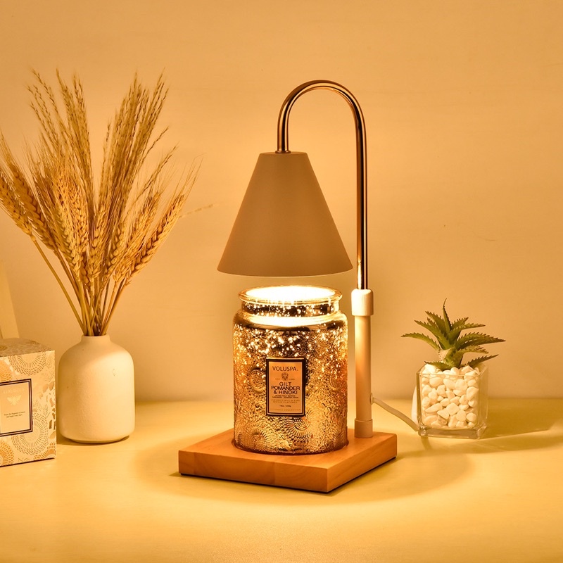 [ Candle Lamp] đèn đốt nến chỉnh độ cao