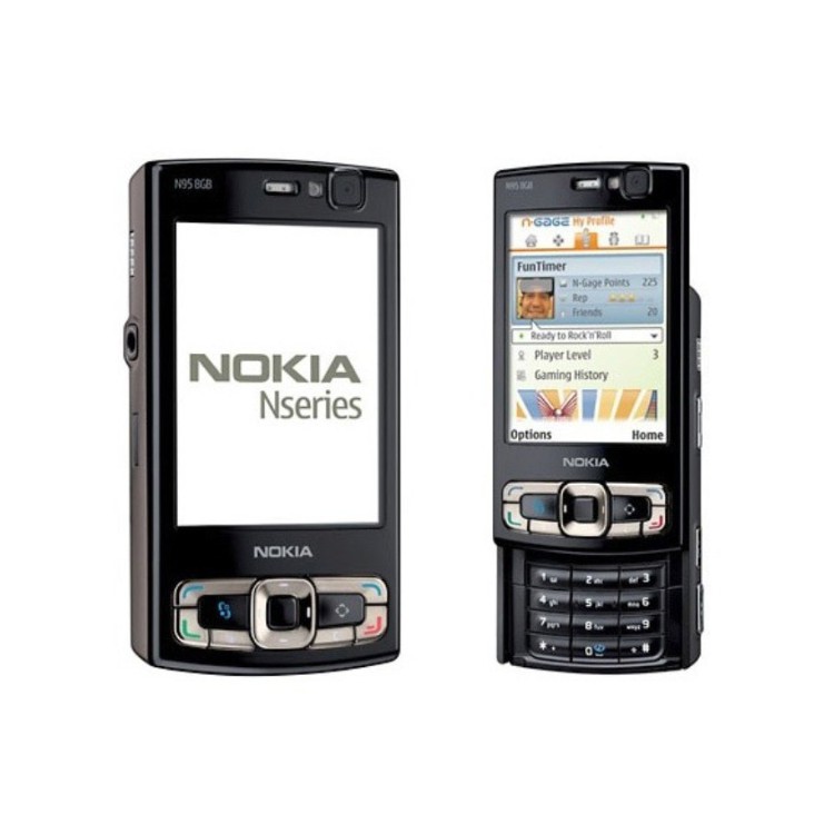 [Mã 2611DIENTU500K hoàn 7% đơn 300K] [FREE SHIP]Điện Thoại Nokia N95 2G Nắp Trượt Chính Hãng Bảo Hành 12 Tháng | BigBuy360 - bigbuy360.vn