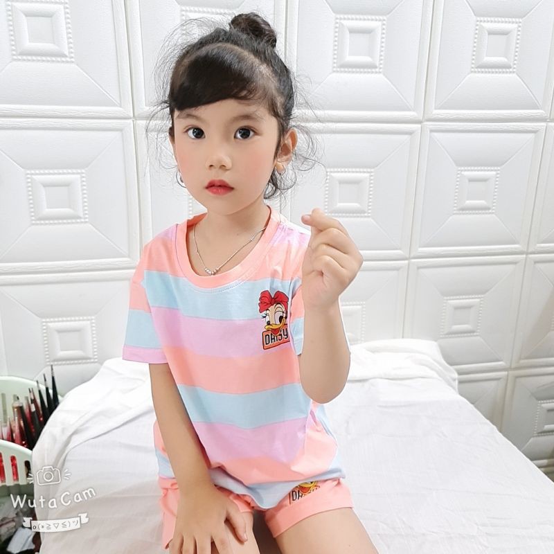 [Chính hãng StarKids size 10-70kg] Đồ bộ cho mẹ và bé gái , bé trai siêu xinh 100% cotton chính phẩm mềm mịn