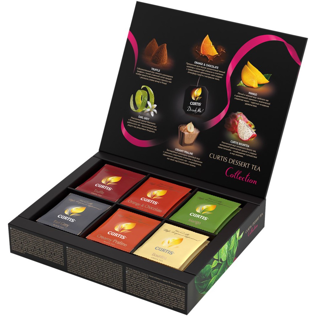 HỘP QUÀ CURTIS DESSERT COLLECTION 6 VỊ 30 GÓI