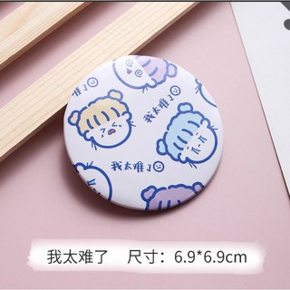 Gương mini 1 mặt mẫu kute
