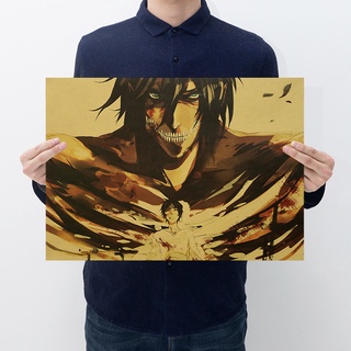 Poster Phim Attack on Titan 50.5 * 35cm