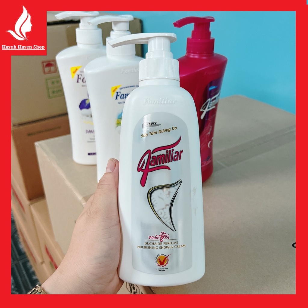 Sữa tắm Familiar 4 mùi quyến rũ chai 450, 500ml